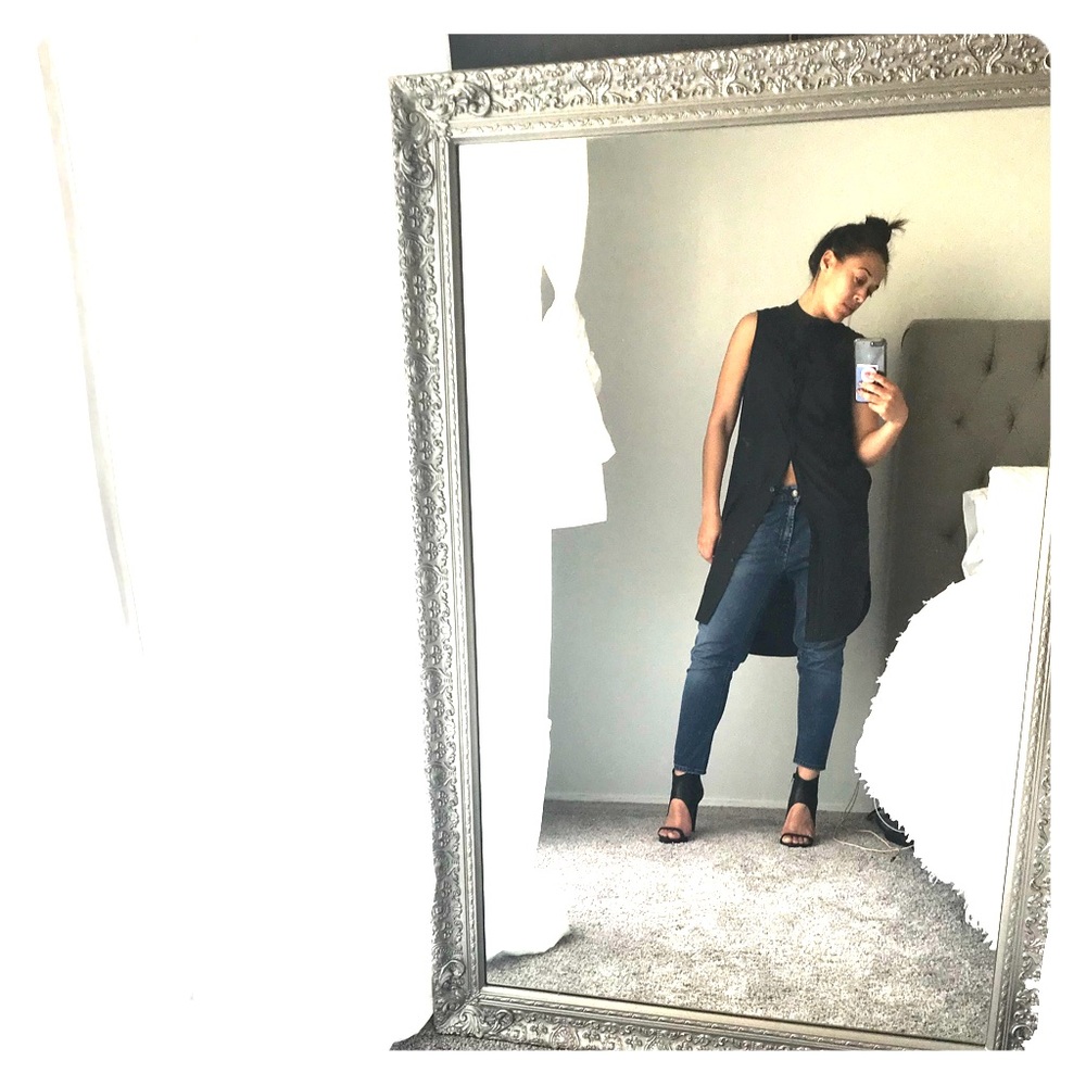 All saints Black Tunic